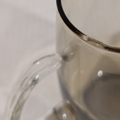 Libbey Tempo Tawny Smoke Set of 4 Open Handle Mugs Glasses Tankard 5.25″