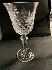 Bohemia Crystalex Crystal Water/Wine Goblets – includes 2