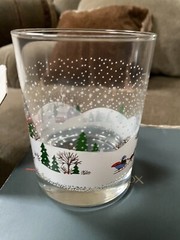 Lenox Sleigh Ride Double Old Fashioned Set Of Four Glasses