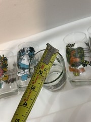 Vintage Indiana Glass 12 Days of Christmas Drinking Tumblers Set Mint Condition