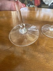 Set Of 2 Lenox Opal Innocence Wine Glasses 9 1/2” Excellent