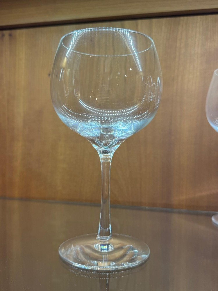 Vintage Tiffany & Co Crystal Water Goblet Wine Glass 7 Inch Stem-3 Inch opening