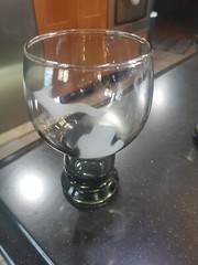 4 Vintage 16 oz Libby Tawny Accent Beer Glass Tumbler Frosted State Of Michigan