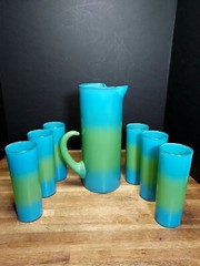 West Virginia Glass Blendo Cocktail Set