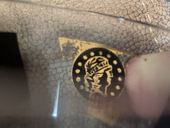 Vintage Cera 22k Gold & Black Coin Roly Poly Lowball Glasses; Set of 3