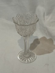 Solid glass Goblet