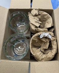 Portmeirion Botanic Garden Double Old Fashioned Glasses 14 fl. oz ~ In Box