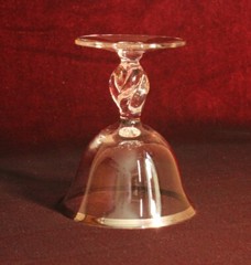 Vintage Wine-Cocktail-Cordial Imperial Glass Double Platinum Twist Stem 1940’s