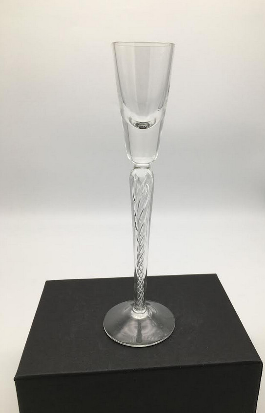 VINTAGE AIR TWIST STEM CORDIAL GLASS