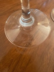 Elegant Nachtmann Crystal 10” Tall Champagne Wine Glasses Set of 4, Germany
