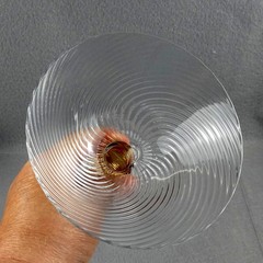Imperial Gold by Mikasa Champagne Glass or Tall Sherbet Swirl Optic Bowl