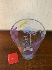 Screen-printed Vase LZC in Baccarat crystal model2