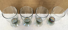 Set of 4 Pfaltzgraff Mountain Shadow 16 Oz Iced Tea Glass 6.5 Inch Tall