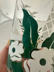 Set of 5 Vintage 7″ Libbey Tropical Tiki Palm Tree MCM Highball Glasses