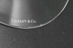 Tiffany & Co. Crystal Champagne Flute, Classic, Y Shaped Bowl, 9 1/4″