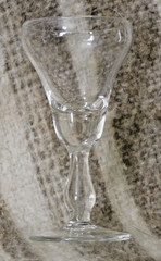 Cordial Glass with Stem and Foot: unbranded, vintage