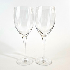 Lot of 2 Orrefors Illusion Claret Glass 1799 in Boxes