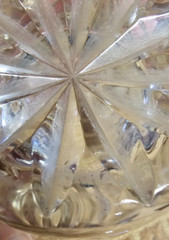 1950s Cut Crystal Whiskey Glasses 2 GORHAM Older Rosewood Pattern Barware