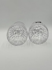 Mikasa ARTIC LIGHTS Crystal Water Goblet Set of 2 Boxed
