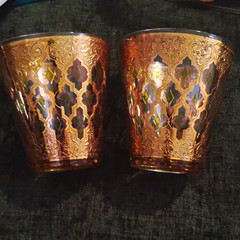 2 Vintage Valencia Glasses