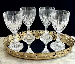 🔥6🔥MIKASA PARK LANE Crystal Champagne Flutes 90’s RETIRED DISCONTINUED 8.75”