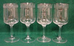 Lenox Crystal MOONSPUN Wine Glass SOLD IN SETS OF FOUR More Items Here BEST