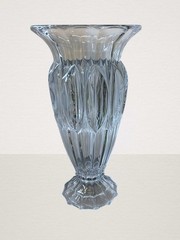Shannon by Godinger Crystal 16” In Contessa Large Flower Vase STUNNING