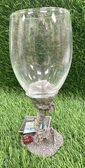 Vintage The Wizard Of Oz Land Of Oz Comstock Pewter Tornado Wine Glass Rare Wow