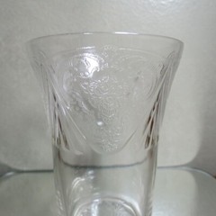 Hazel Atlas Royal Lace Clear 9 oz Tumbler 4 1/4 inch