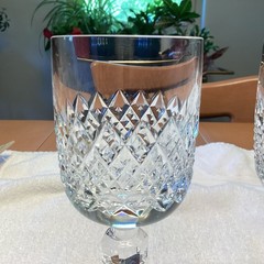 FRANZ WITTWER Saskia Crystal Wine (?) Glass Circa 1966 Germany 7”