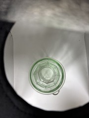 Anchor Hocking Vintage Green Depression Glass Set Of 8.