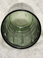 Set Of 2 Vintage Anchor Hocking Titan Green Highball 6 In Tea Glasses Tumblers