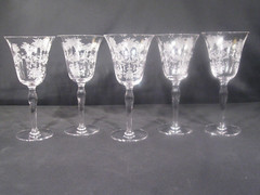 Morgantown Mayfair Water Goblets Set of 5