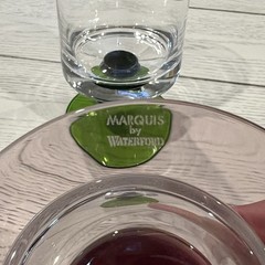 Marquis By Waterford Rotundo Set of 2 Multicolored 16oz Ball Stemmed Glasses