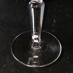 WATERFORD KILDARE CLARET GLASSES, Cut Lead Crystal, 6 1/2″, 8 Oz, IRELAND, 2PCS