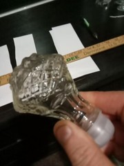 Stopper Replacement 3 1/2″ Heavy Cut Glass Decanter Pitcher