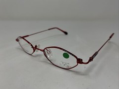 Top Look Germany MOD.5094 Col.2 40-18-130 Red Full Rim Eyeglasses Frame NF44