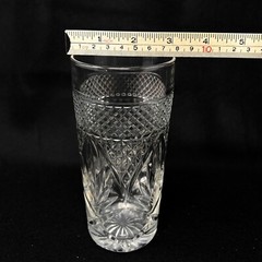 J. G. Durand Cristal D’Arques Antique Pattern Glass Highball Tumbler 6″