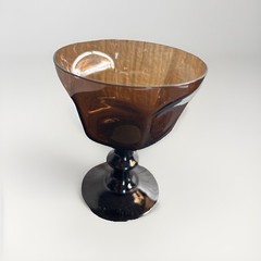 Lenox Antique Brown Champagne Glass Sherbet Bowls 5″ – Set of 4 EUC