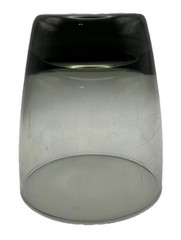 Libbey Smokey Gray Tumblers 8 oz Rounded Bottom. Four Available, sold separately