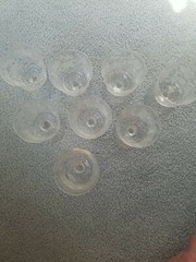 8 Fostoria Willomere Crystal Oyster or Fruit Cocktail Stemware Excellent