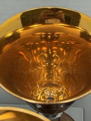 4 Rimmington Vian Goblets Hand Made In England
