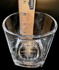 (192) Harry Potter Set Of 4 Whiskey Double Old Fashioned Glasses *MINT*