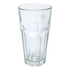 Libbey GIBRALTAR CLEAR 15256 Heavy Pressed Stackable 16 OZ Glass Cooler NEW