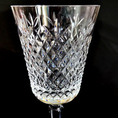 LENOX BEACON HILL WATER GLASS, Cut Lead Crystal, 7.5″, 10 oz, Made in USA