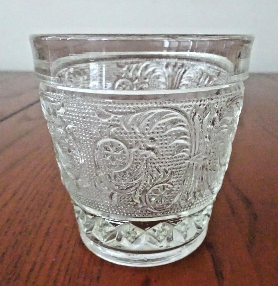 *SANDWICH CLEAR (1) OLD FASHIONED TUMBLER DUNCAN MILLER-B34-G