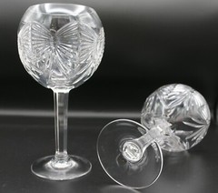 Set of 2 Waterford Millennium Happiness Toasting Goblets