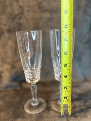 Cherbourg #4 French Lead Crystal Parfait Glasses | Set of 2 | Elegant Stemware
