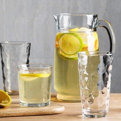 Home Essentials & Beyond Drinking Glasses Set of 8 – 4 Highball 17 oz + 4 Rocks