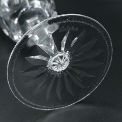 Waterford Ashling Crystal Water Goblet 6 7/8 in 8 oz Signed One Glass Vintage